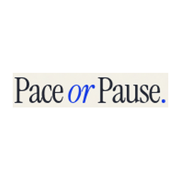 Pace or Pause logo