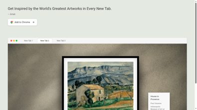 Artab website screenshot