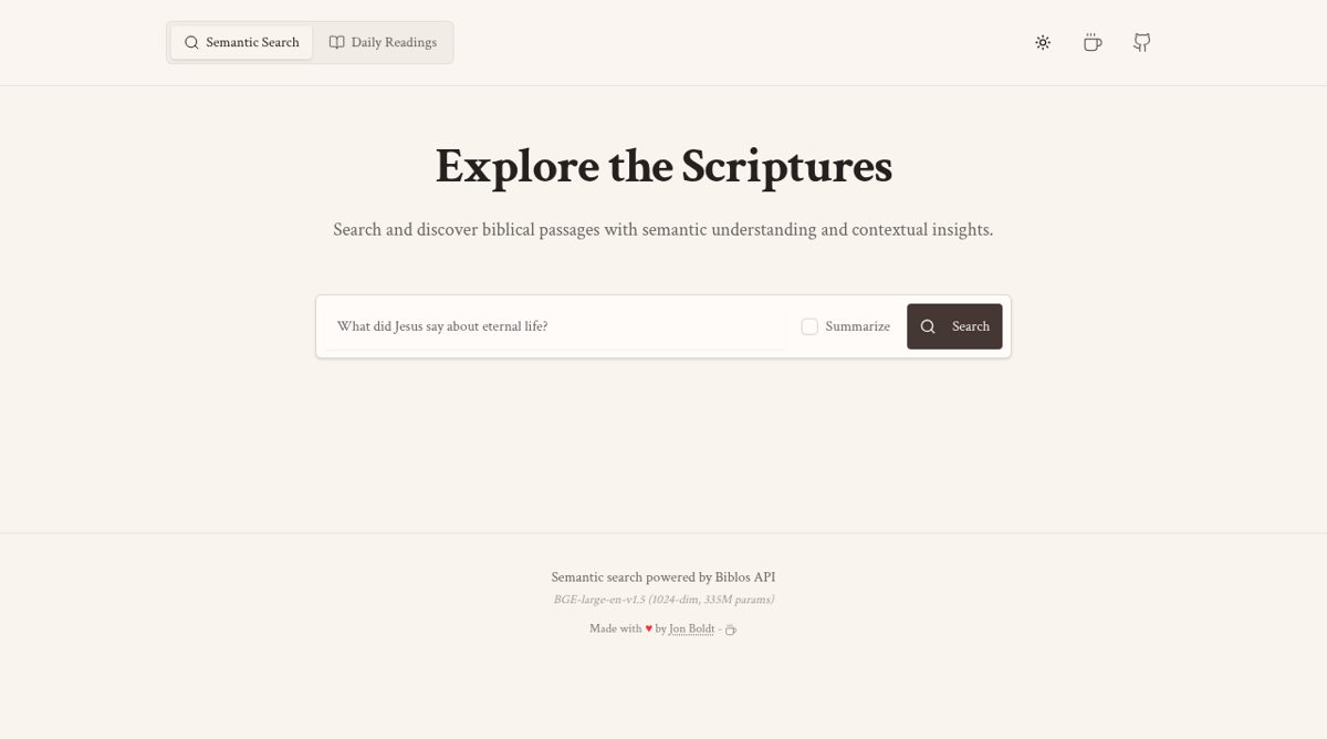 Biblos website screenshot