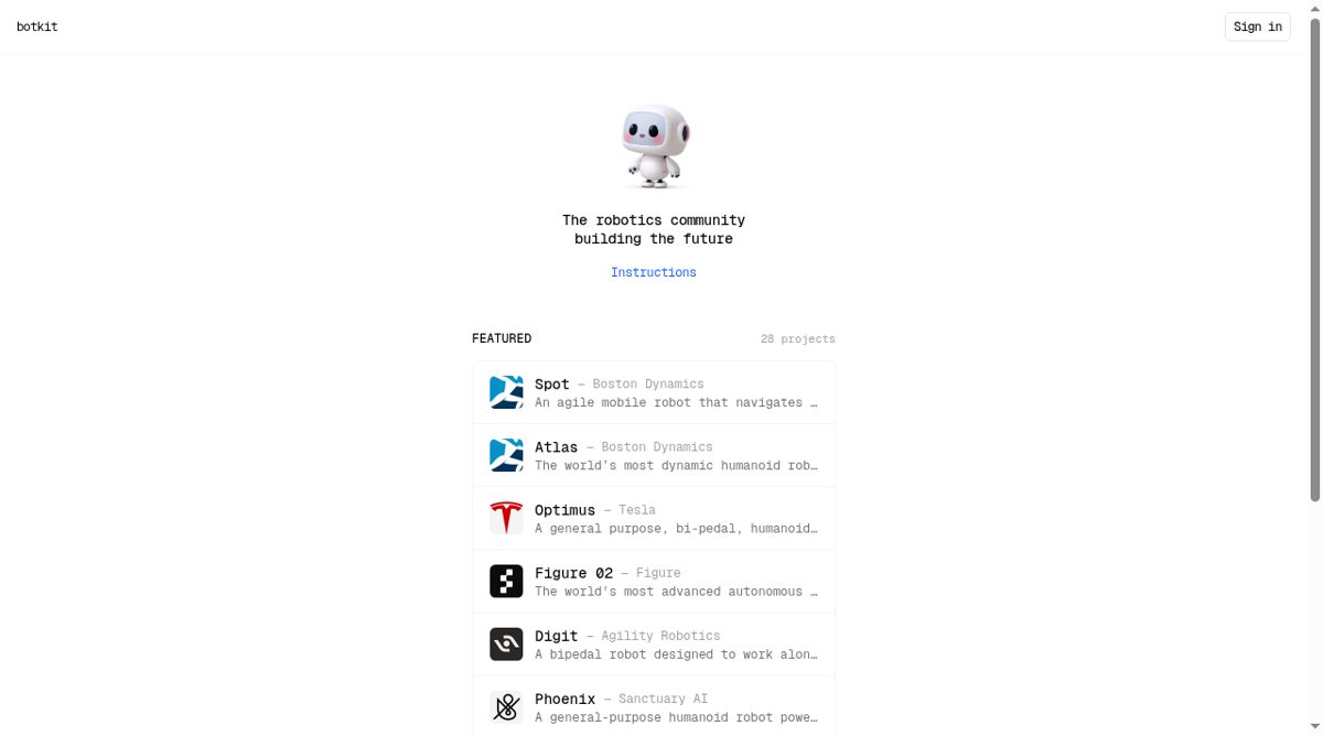 Botkit website screenshot