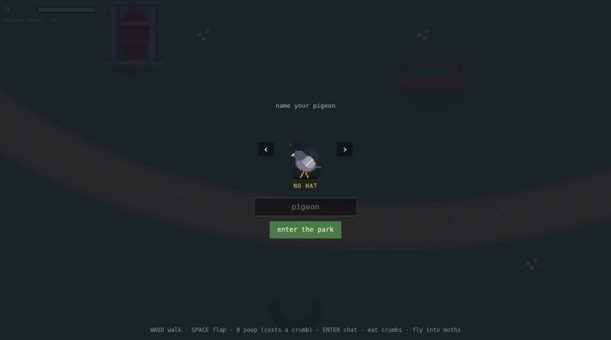 Club Pigeon website screenshot