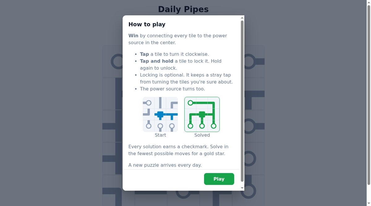 Daily Pipes website screenshot
