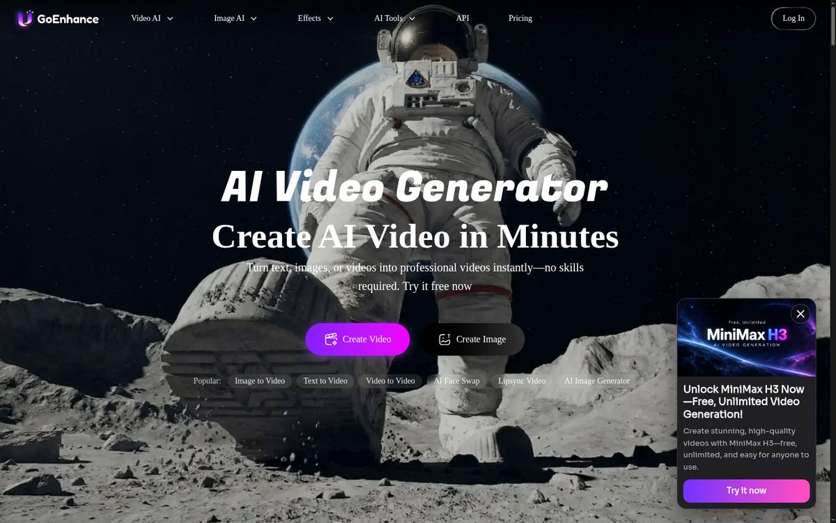 GoEnhance website screenshot