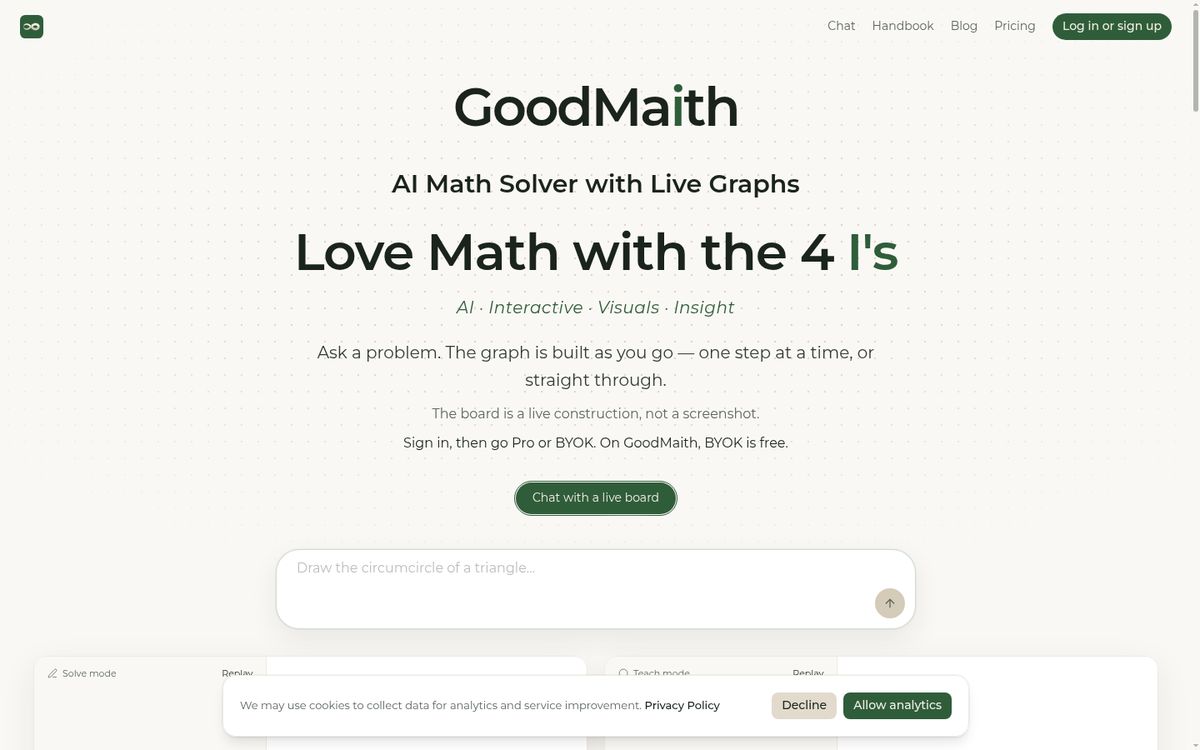 GoodMaith website screenshot