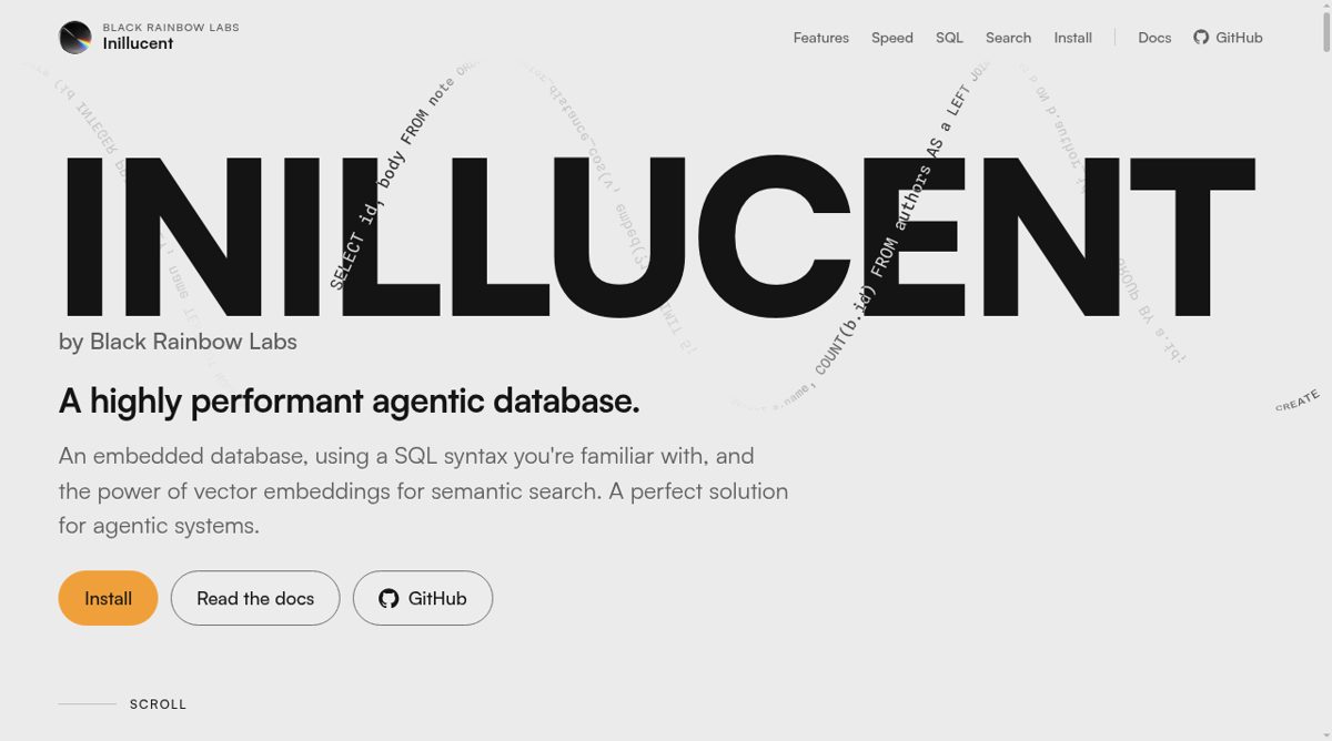 Inillucent website screenshot