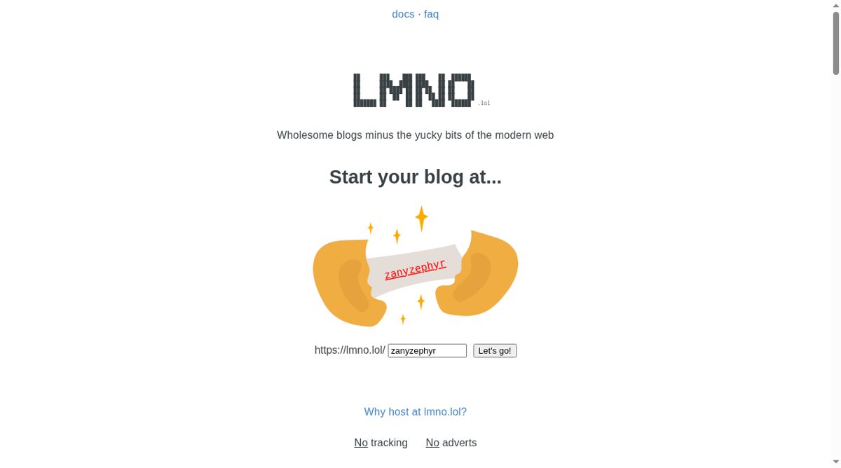 lmno.lol website screenshot