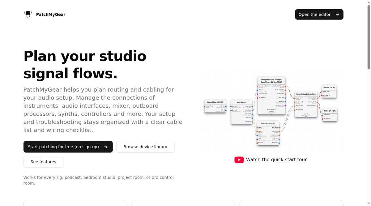PatchMyGear website screenshot