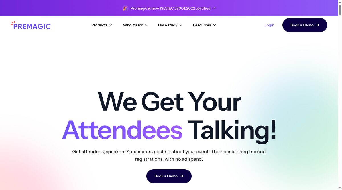 Premagic website screenshot