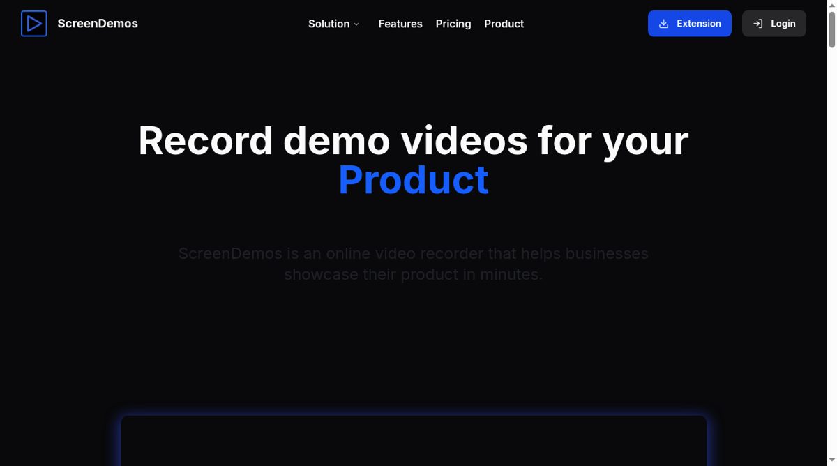 ScreenDemos website screenshot