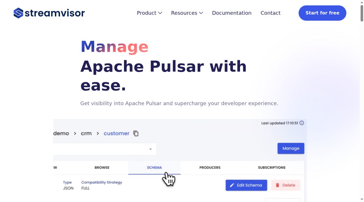 Streamvisor website screenshot