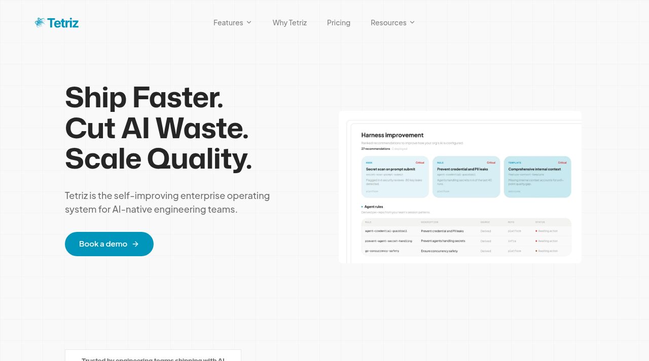 Tetriz website screenshot