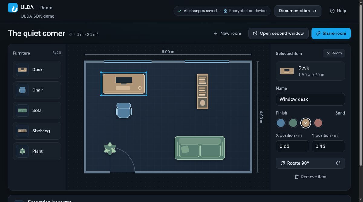 ULDA website screenshot