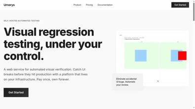 Urnerys website screenshot