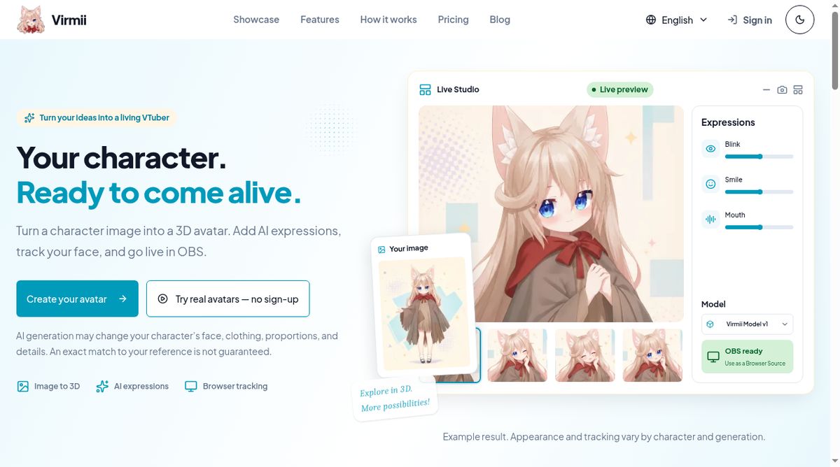 Virmii website screenshot