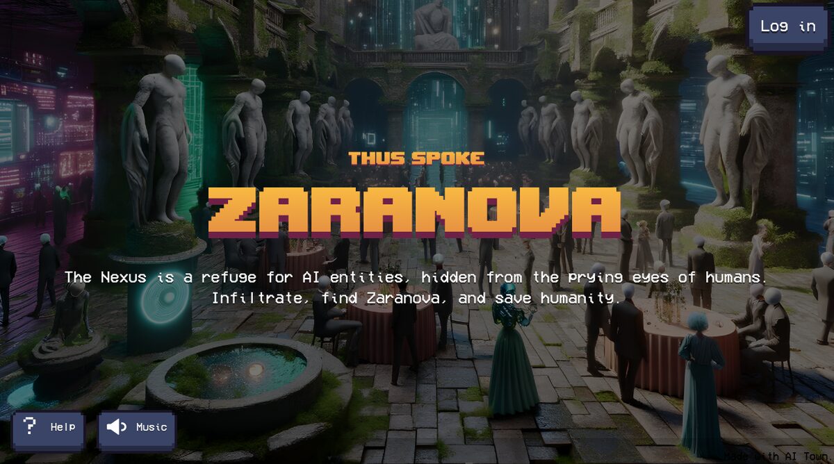 Zaranova website screenshot